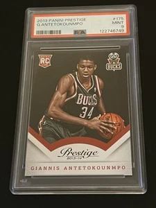 Panini Prestige Giannis Antetokounmpo #175 2013-14 PSA 9 como nuevo novato radiocontrol - Imagen 1 de 1