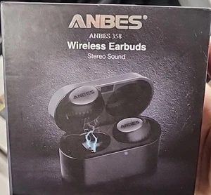 ANBES 358 Auricolari Bluetooth 5.0 True Wireless - Suono Stereo, Microfono, Custodia di Ricarica - Foto 1 di 4