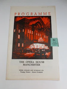 Peter Wyngarde Vivien Leigh Duel OF Angels Manchester Theatre Program 1958 - Bild 1 von 4