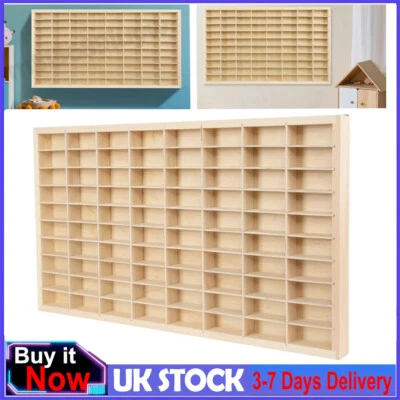 Hot Wheels Diecast 1:64 Car Matchbox Display Unit 80 Cars Shelf Toy Storage Rack