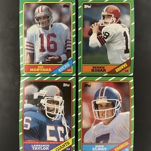 1986 Topps Football Singles - Pick Your Card #200-#396/1000 Yard Club