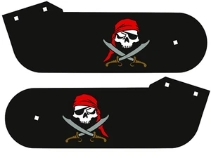 Pirates of the Caribbean Stern Laser-Cut Metal Hinges 2287 - Picture 1 of 4