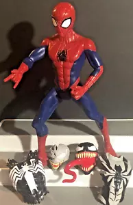 Figura Spider-Man Maximum Venom con sonido y accesorios Hasbro 2020 probada y funciona - Imagen 1 de 3