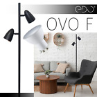 Lampa podłogowa OVO F czarna 2xGU10 i żarówka EDO oświetlenie