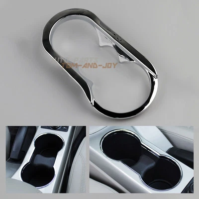 Interior Front Water Cup Holder Frame Center Trim Cover For Ford Ecosport 13-15 — 第 1/4 张图片
