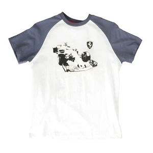 Scuderia Ferrari Kid "Glow in the Dark" Short Sleeve Shirt 3/4 Years - Picture 1 of 4