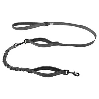 Duvo + Explor Ultimate Fit 2in1 Guinzaglio per Cani - Safety Argento Riflettente - Immagine 1 di 2