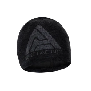 Direct Action Winter Merino Wolle Beanie Outdoor Wandern Bushcraft Mütze Black - Bild 1 von 2