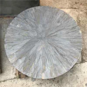 Stunning Selenite Coffee Table Top Luxurious Crystal Healing Bistro Cafe Table - Picture 1 of 4