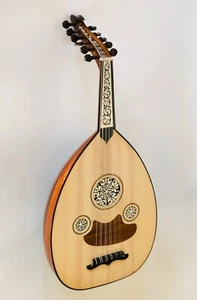 Blemished Turkish Oud Ud For Beginners- No case -VIDEO link On Description- - Picture 1 of 12