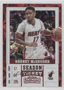 2017 Panini Contenders Draft Picks Cracked Ice Ticket /23 Rodney McGruder #42.2