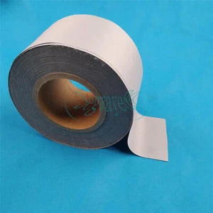 8cmx1M 3"x39" SILBER REFLEKTIERENDER STOFF Nähen Silber Schwarz auf Material CCC-3M-TU - Bild 1 von 1