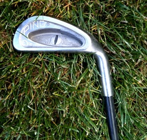 Ping Karsten Cat Eye Black Dot 6 Iron Graphite Shaft 36.5" - Good Grip - Picture 1 of 5