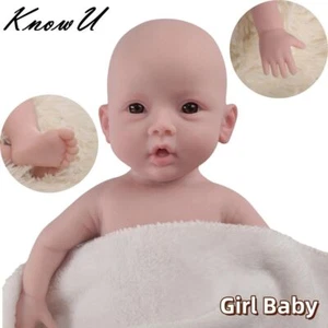 47 cm corpo intero silicone bambina rinascita bambola neonato - Picture 1 of 15