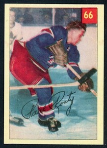 2002-03 PARKHURST REPRINT HOCKEY #195 PAUL RONTY, NEW YORK RANGERS !! R64