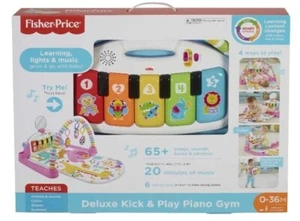 Fisher-Price Deluxe Kick & Play Piano - Picture 1 of 4