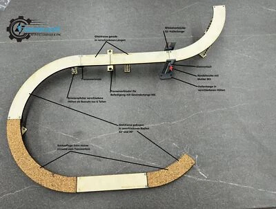 System Gleistrassen für Minitrix Spur N, inkl. Zubehör