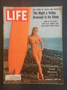 Life Magazine October 25 1963 Yvette Mimieux - Picture 1 of 2