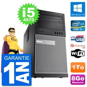 PC tour DELL 9020 Intel Core i5-4570 RAM 8Go Festplatte 1To Windows 10 Wifi - Bild 1 von 3