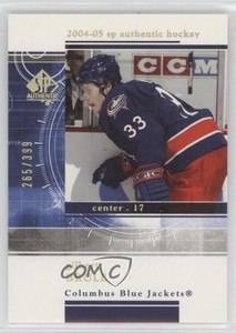 2004-05 SP Authentic Rookie Redemptions /399 Gilbert Brule #RR9