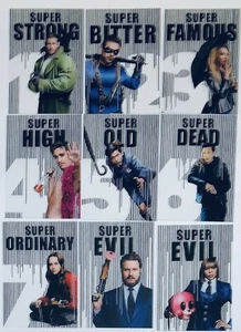 The Umbrella Academy Season One 9 Karten Acetat "Starring Character" Komplettsatz - Bild 1 von 1