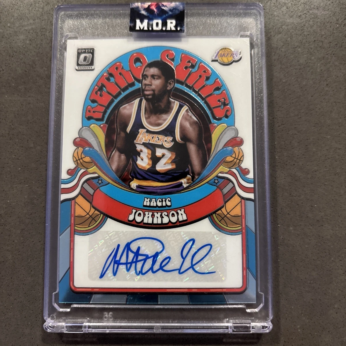 Magic Johnson Professional Sports Authenticator (PSA) Basketball