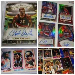 BLAZERS 50: DREXLER/C. ROBINSON/99, PORTER AUTOs/B. WALTON, NATT RC con KAREEM A-J - Imagen 1 de 22
