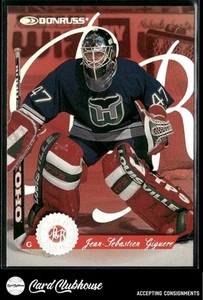 1997-98 Donruss Rated Rookies #10 Jean-Sebastien Giguere - Picture 1 of 2