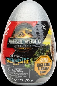 Jurassic World Rebirth Captivz Schleim Ei Dinosaurier Sammlerstück versiegelt - Bild 1 von 2
