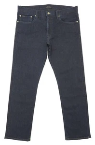 Pantalones de mezclilla Polo Ralph Lauren Black Label para hombre 33x30 Prospect rectos azules Act 35x29 - Imagen 1 de 7