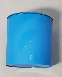 Vintage EMPTY Plastic Pantyhose LEGGS Container Blue - Picture 1 of 9