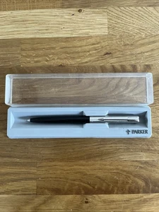 Parker Ball Point Pen In Case - Picture 1 of 9
