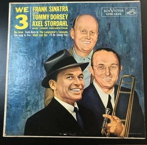 Frank Sinatra We Three Dorsey Stordahl LPM1632 RCA Victor 1958 Vinyl Record - Imagen 1 de 6