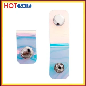 Line Storage Clip PVC Snap Button Winder Earphone Data Wire Organizer - Afbeelding 1 van 7
