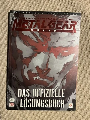 Metal Gear Solid 1 Komplettlösung Originalverpackt (offiziell) Deutsch - Bild 1 von 4