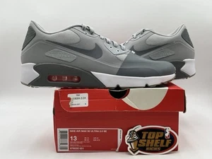 Scarpe da ginnastica DS nuove Nike Air Max 90 Ultra 2.0 SE Cool Grey 2017 taglia 13 autentiche - Foto 1 di 10