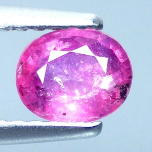 Piedras preciosas de zafiro rosa 100 % natural corte ovalado místico AAA 0,74 quilates AAA - Imagen 1 de 7