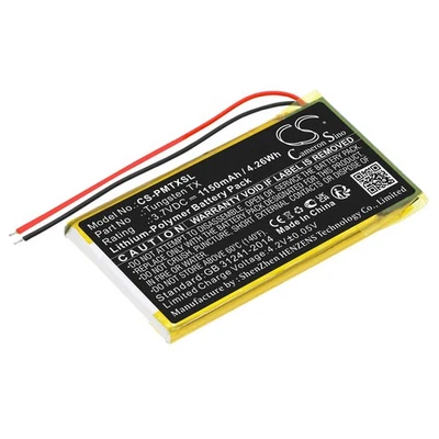 Batería para Palm Tungsten TX CS-PMTXSL Pocket PC PDA 3.7v 1150mAh 4.26Wh NUEVO Foto 1 de 4