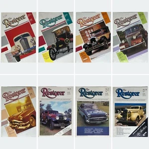 8x Vintage 1980s The Restorer Australian Classic Vehicle Magazine Volumes 3-10 - Picture 1 of 24