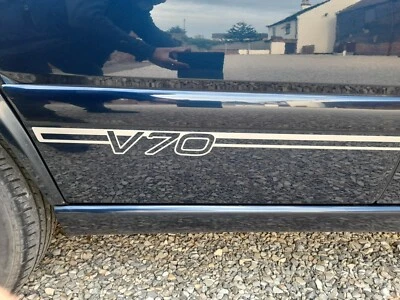 Calcomanías gráficas a rayas para Volvo V70 S70 fase 1 P80 1996-2000 elección de colores - Imagen 1 de 4