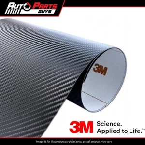 3M 1080 Designer Automotive Car Wrap 0.5M X 1.52M Carbon Fibre Black - Picture 1 of 1