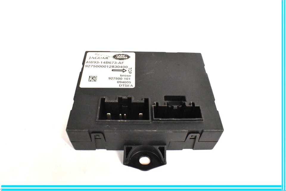 2010 - 2015 JAGUAR XJ XJL TRUNK POWER DECK CONTROL MODULE REAR AW9314B673AF OEM - Image 1 of 4