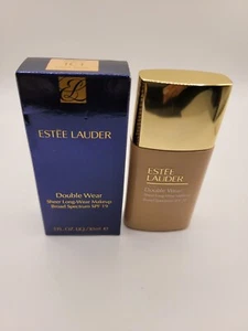 ESTEE LAUDER Double Wear Sheer Long-Wear Makeup SPF19 1C1 COOL BONE 1oz NEW BOX - Picture 1 of 3