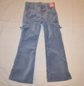 Gymboree SNOW PRINCESS Blue Velveteen Flare Pants NWT 7 - Picture 1 of 3