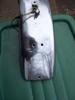 Yamaha R5 350 R5350 1972 guardabarros trasero motocicleta Foto 1 de 4