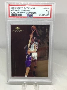 1999 UD MVP MVP Moments #MJ14 Michael Jordan PSA 7 (13 in all grades) - Bild 1 von 2