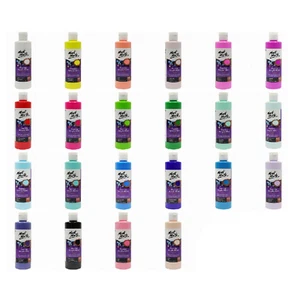 AU 24 colour Pouring Paint 240ml Mont Marte Pouring Acrylic Paint Fluid Artworks - Picture 1 of 25