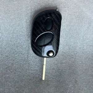 Real Carbon Fiber Key Fob Cover for Maserati GranTurismo Quattroporte GranCabrio - Picture 1 of 5