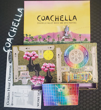 2024 Coachella Gift Box: Diorama, Desert Cactus Man Pin, Sticker,  - NO tickets