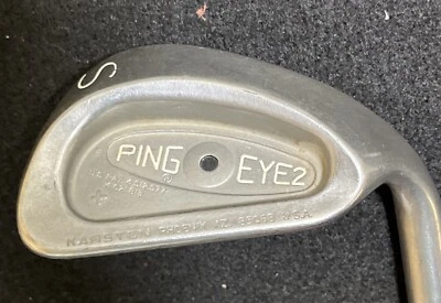 Ping Eye2 + Sand Wedge Chrome Right Hand Black Dot Dynamic Gold Shaft - Image 1 of 4